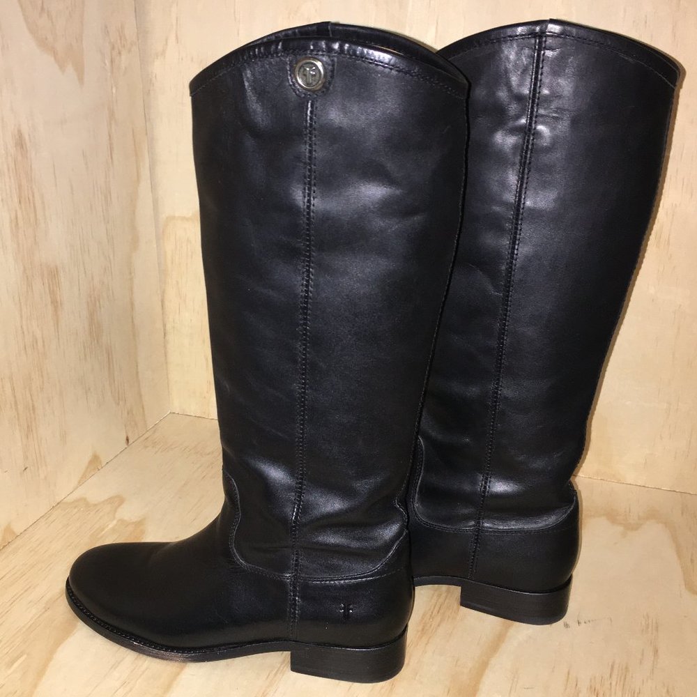 Frye Women's Melissa Button 2 Riding Boot - Picture 5 of 10
